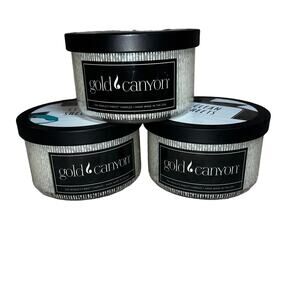 Gold Canyon Candles Clean sheets - Hard to find  3 10 oz candle bundle